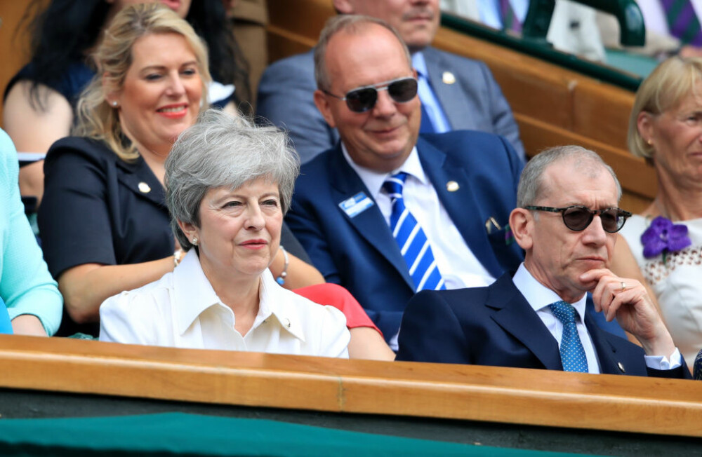 Vedetele care au urmărit din tribună performanța legendară a Simonei la Wimbledon. FOTO - Imaginea 1