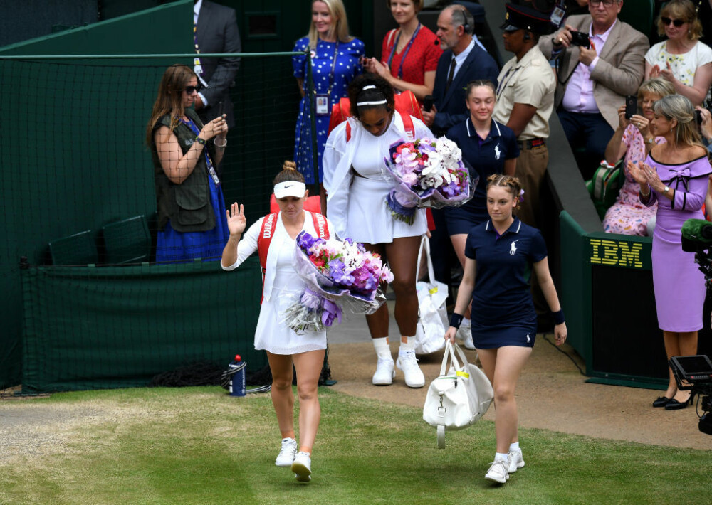 Vedetele care au urmărit din tribună performanța legendară a Simonei la Wimbledon. FOTO - Imaginea 10