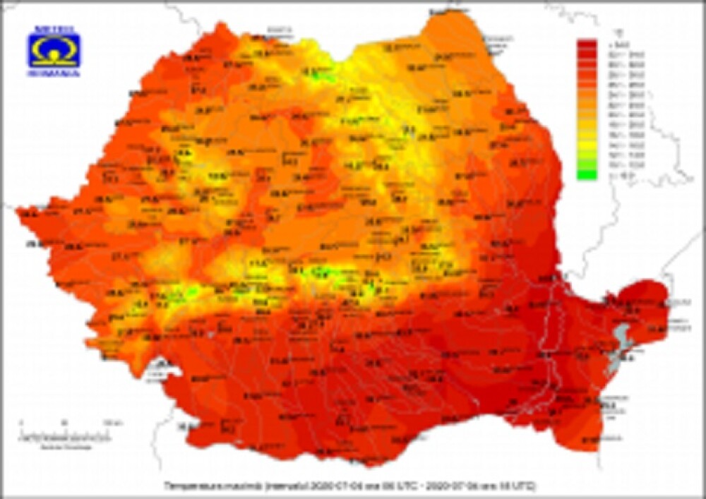 Record istoric de avertizări Cod roşu în România. Cum va fi vremea în iulie și august - Imaginea 1