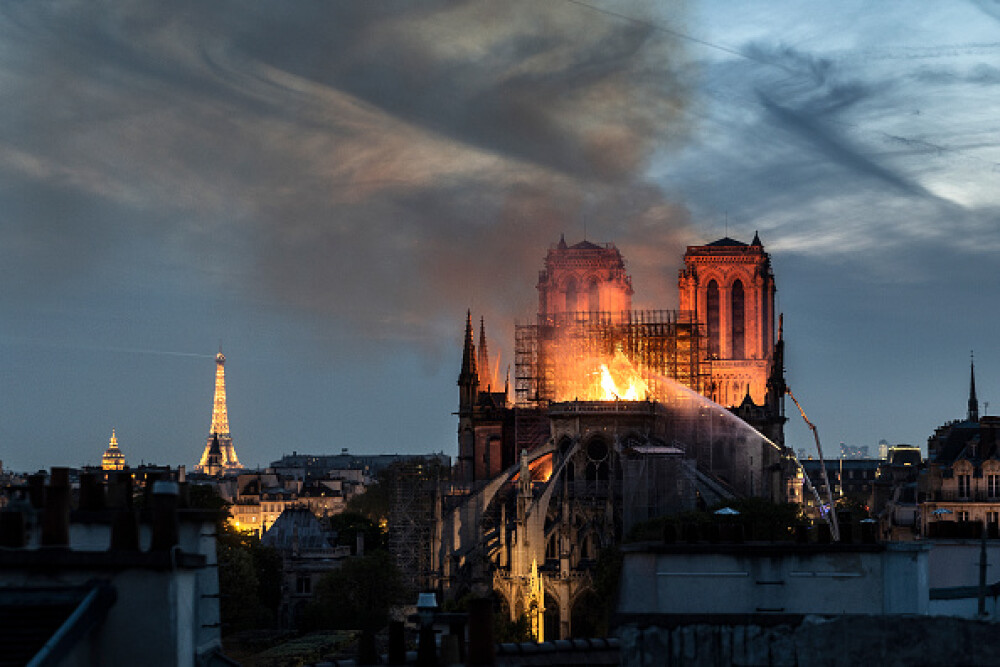 Cum arată acum Catedrala Notre Dame, la cinci ani de la incendiul care a distrus o parte din monumentul istoric. GALERIE FOTO - Imaginea 15