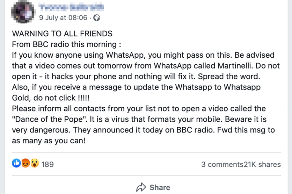 Mesajele bizare primite de mai multe persoane pe WhatsApp. Mulți au fost păcăliți - Imaginea 1
