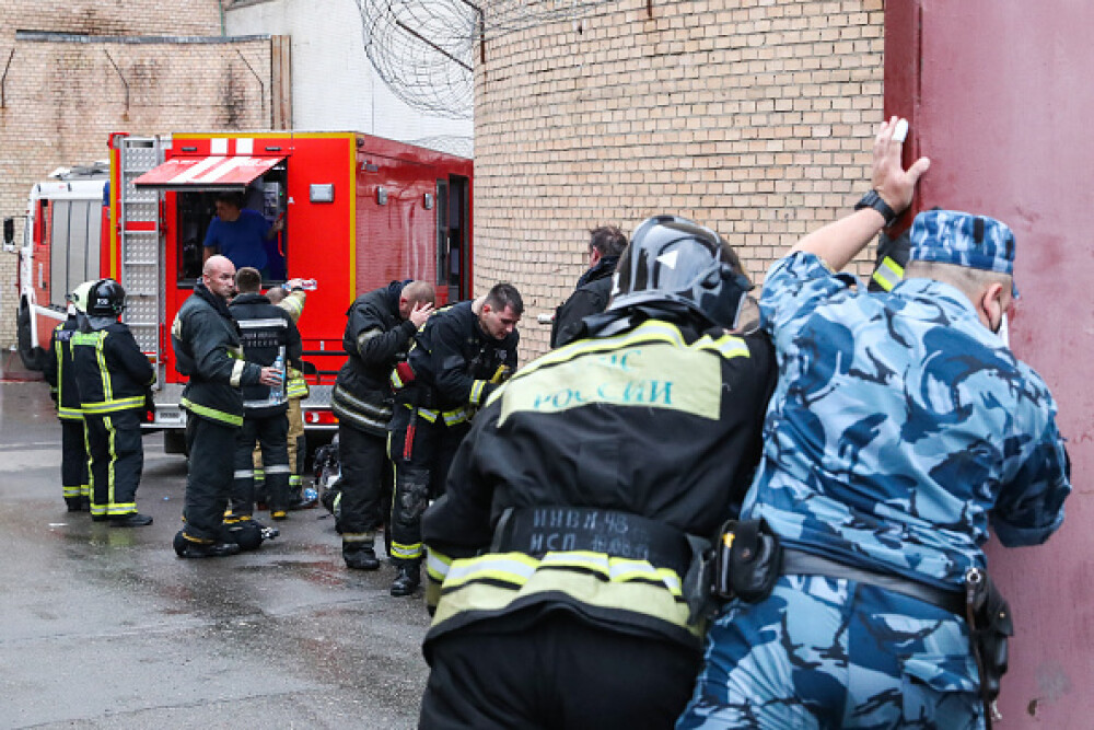 Incendiu într-un penitenciar pentru femei din Moscova. 850 de persoane evacuate. VIDEO - Imaginea 9