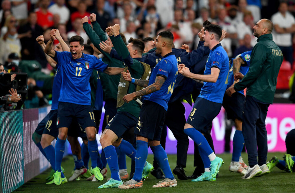 Italia, campioană la EURO 2020 după o finală dramatică. Meciul, decis la loviturile de departajare - Imaginea 9