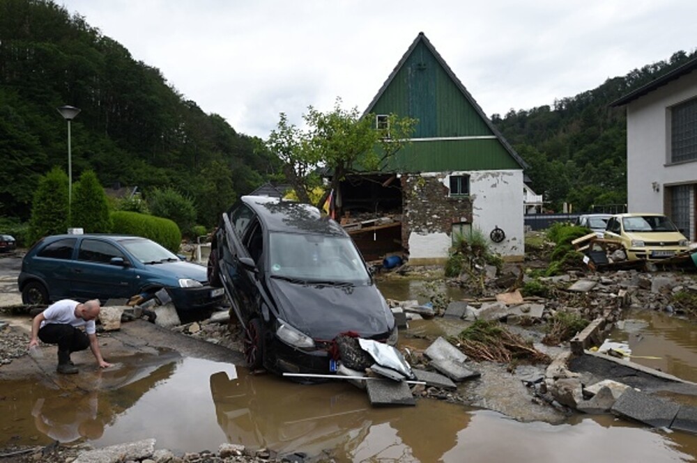 81 de morți și 1.300 de oameni sunt dispăruți, în urma inundațiilor din Germania. Merkel vorbește despre o catastrofă - Imaginea 6