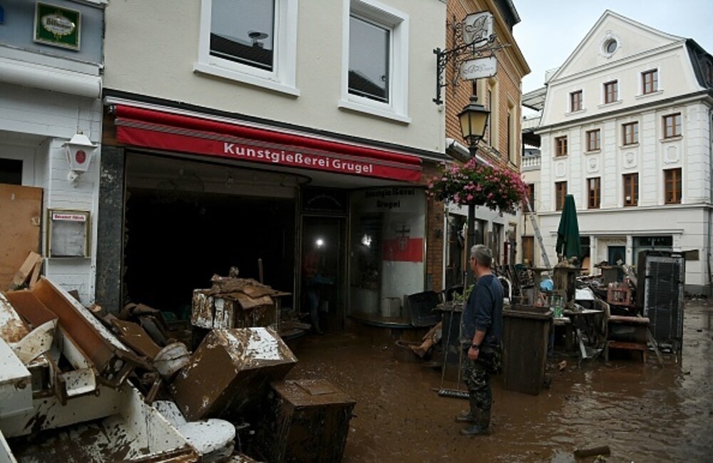 81 de morți și 1.300 de oameni sunt dispăruți, în urma inundațiilor din Germania. Merkel vorbește despre o catastrofă - Imaginea 15
