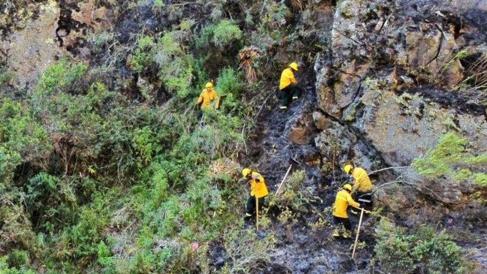 Situl arheologic Machu Picchu din Peru, ameninţat de un incendiu de vegetaţie. VIDEO ȘI GALERIE FOTO - Imaginea 4