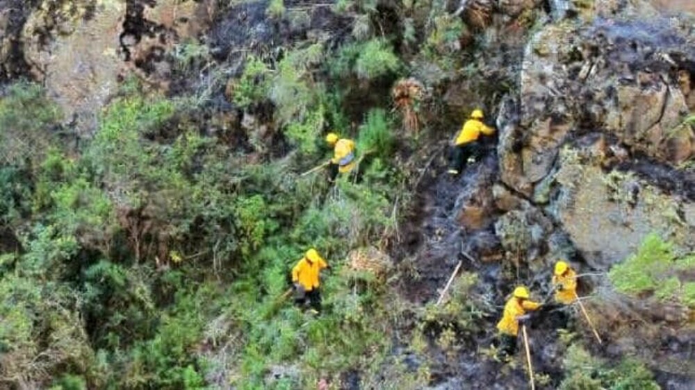 Situl arheologic Machu Picchu din Peru, ameninţat de un incendiu de vegetaţie. VIDEO ȘI GALERIE FOTO - Imaginea 6