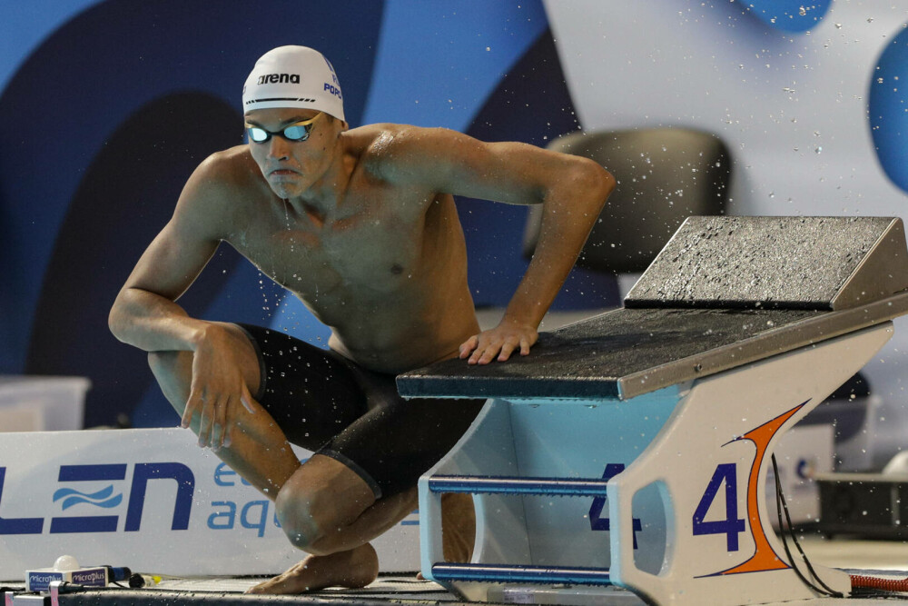 David Popovici s-a calificat fără emoții în finala de 200 m liber. Galerie Foto - Imaginea 4