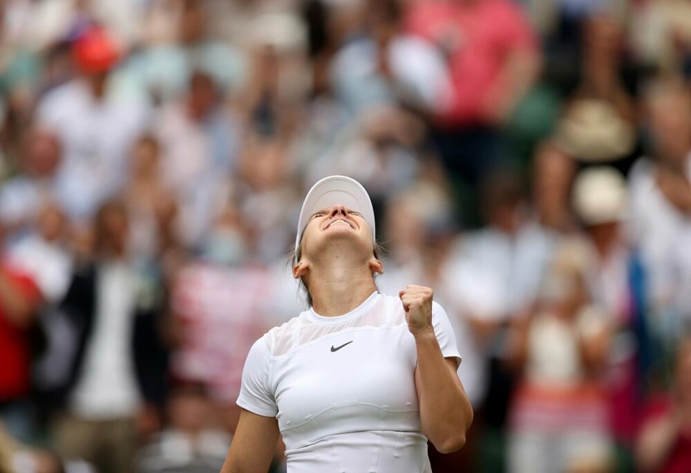 Simona Halep, eliminată de la Wimbledon 2022. Elena Rybakina joacă în finală cu Ons Jabeur - Imaginea 6