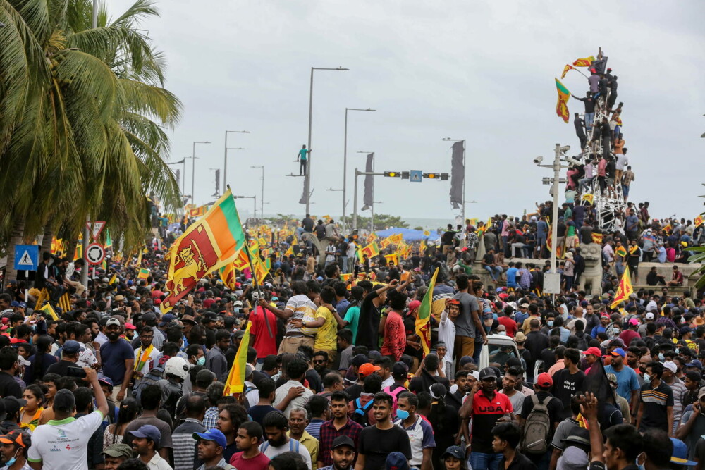 Revoluție în Sri Lanka. Președintele a anunțat că va demisiona, însă abia săptămâna viitoare - Imaginea 3