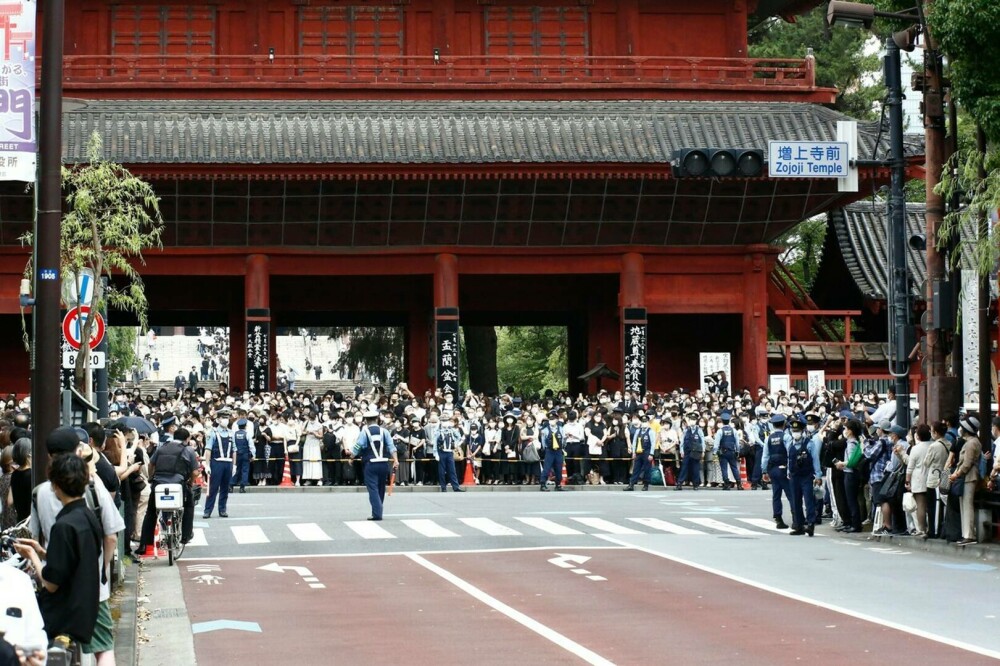 Funeraliile fostului premier Shinzo Abe au avut loc la Tokyo. GALERIE FOTO - Imaginea 6
