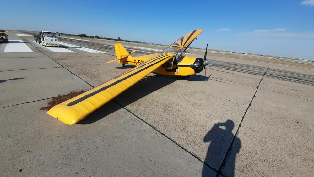 Incident aviatic pe Aeroport Mihail Kogălniceanu din Constanța. Autoritățile au deschis o anchetă | FOTO - Imaginea 1