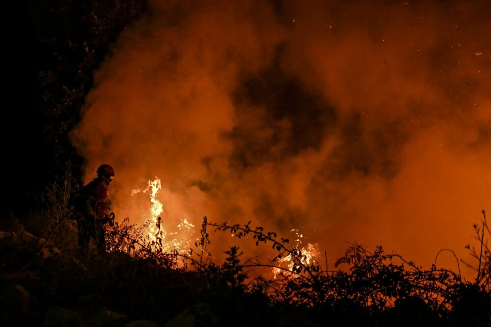 Doi bătrâni au fost găsiți carbonizați într-o mașină. Încercau să fugă din calea unui incendiu de vegetație din Portugalia - Imaginea 7