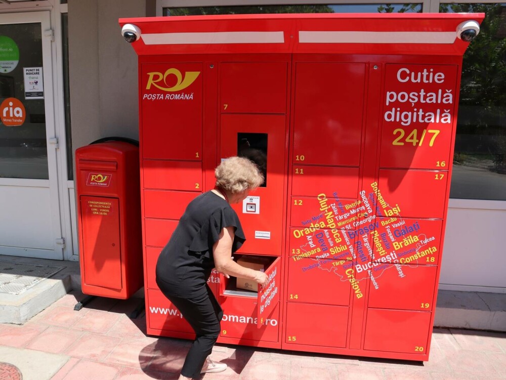 Poşta Română se modernizează. Primele cutii poştale digitale cu program non-stop. GALERIE FOTO - Imaginea 4