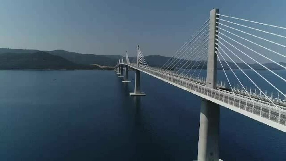 Croația a inaugurat un pod crucial spre Dubrovnik, care ocolește Bosnia. Călătorii vor scuti ore întregi pe drum - Imaginea 2