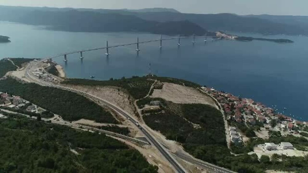 Croația a inaugurat un pod crucial spre Dubrovnik, care ocolește Bosnia. Călătorii vor scuti ore întregi pe drum - Imaginea 4