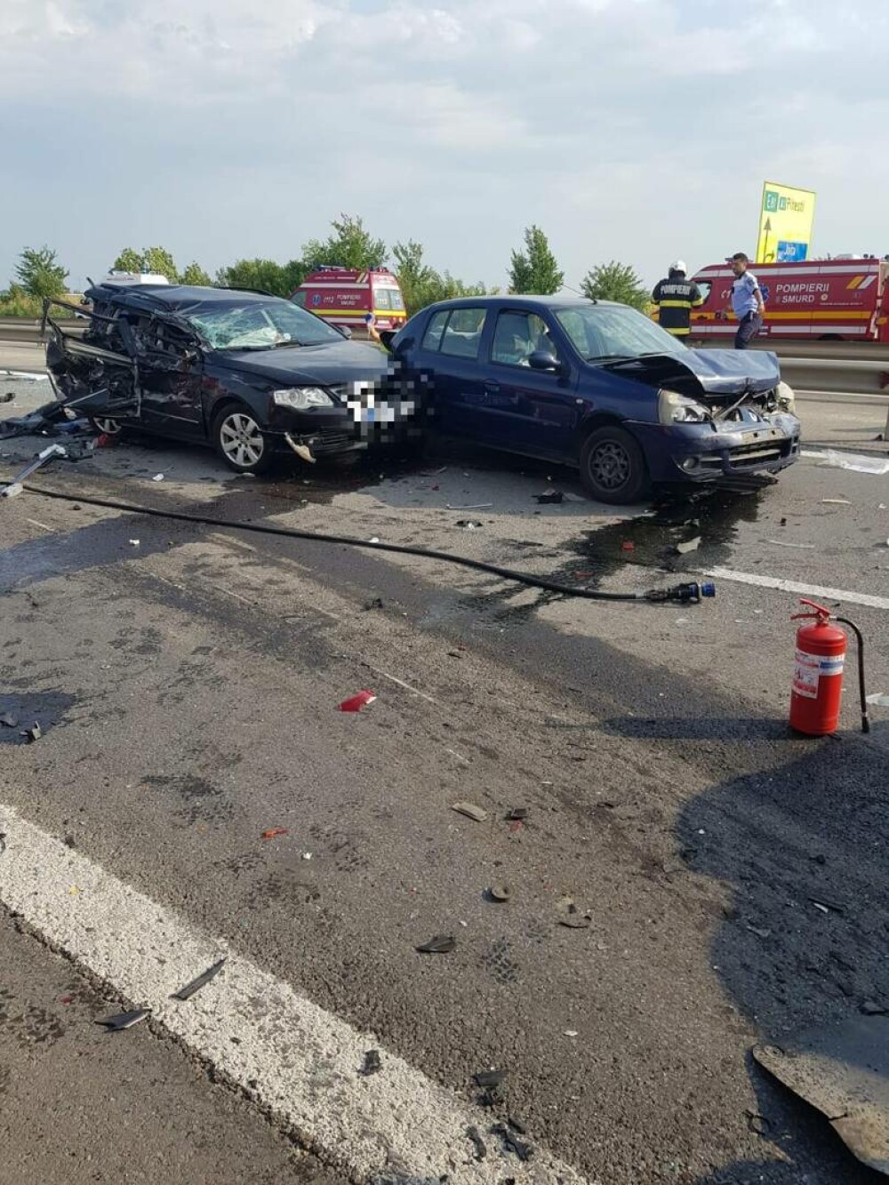 Cum s-a produs carambolul de pe Autostrada Bucureşti-Piteşti, soldat cu un mort și patru răniți | ANIMAȚIE GRAFICĂ - Imaginea 3