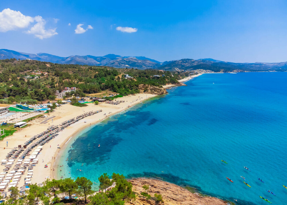 Topul celor mai frumoase plaje din Thassos: au apă turcoaz și nisip auriu. Ghidul complet al atracțiilor turistice - Imaginea 3