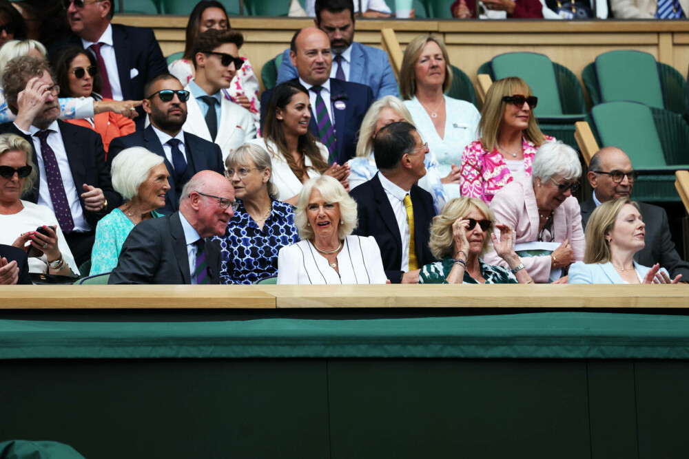 De ce sportivii de la Wimbledon nu au făcut reverențe în fața reginei Camilla. Secretul din trecut care o leagă de turneu - Imaginea 8