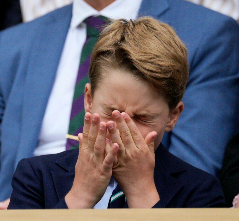 Prințul George și Prințesa Charlotte au atras toate privirile la finala Wimbledon. Ipostaze inedite cu micuții prinți | FOTO - Imaginea 2