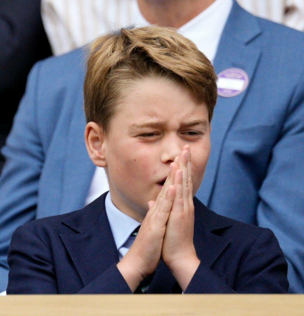 Prințul George și Prințesa Charlotte au atras toate privirile la finala Wimbledon. Ipostaze inedite cu micuții prinți | FOTO - Imaginea 6
