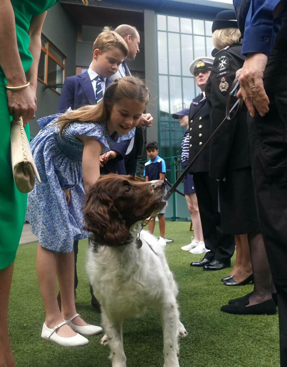 Prințul George și Prințesa Charlotte au atras toate privirile la finala Wimbledon. Ipostaze inedite cu micuții prinți | FOTO - Imaginea 18