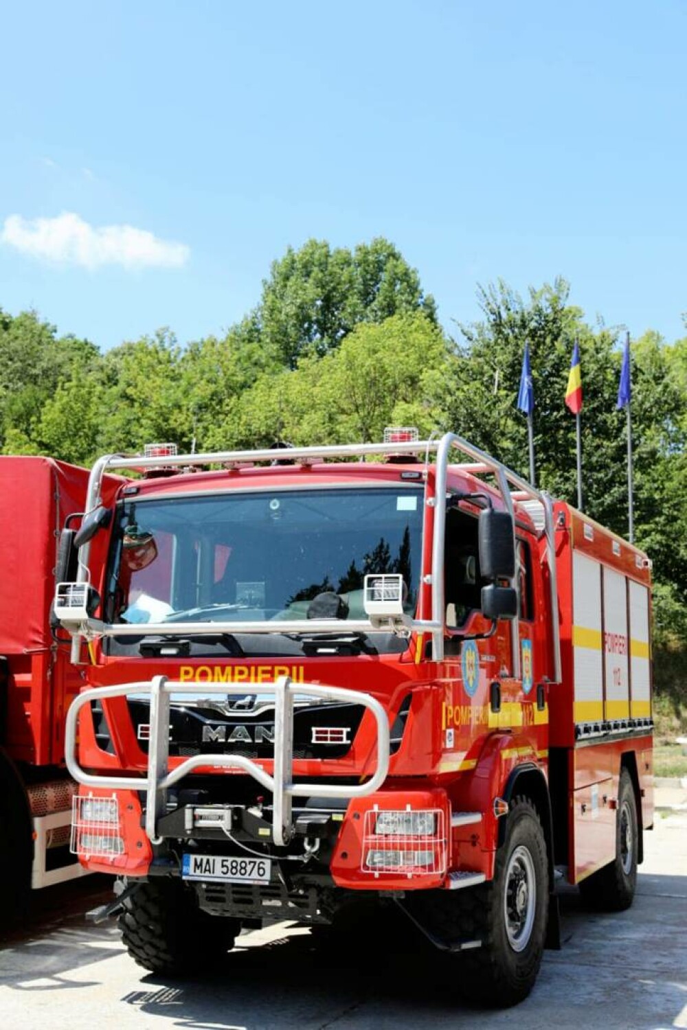 Încă 50 de pompieri români vor pleca în Grecia pentru a ajuta la stingerea incendiilor. FOTO - Imaginea 9