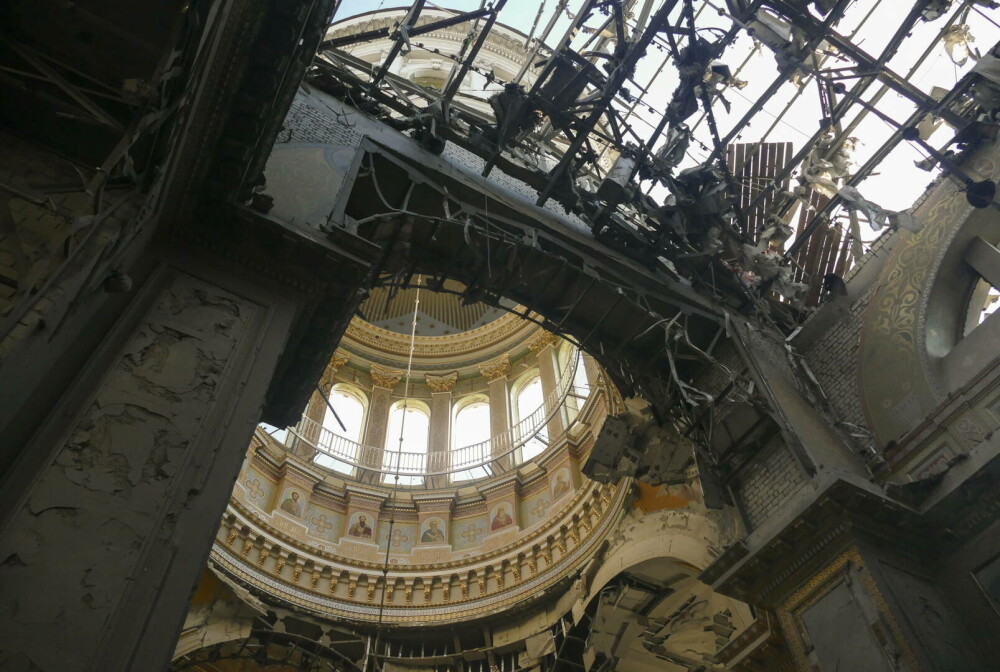 GALERIE FOTO. Cea mai mare catedrală din Odesa, care este patrimoniu UNESCO, a fost distrusă de Rusia cu rachete - Imaginea 7