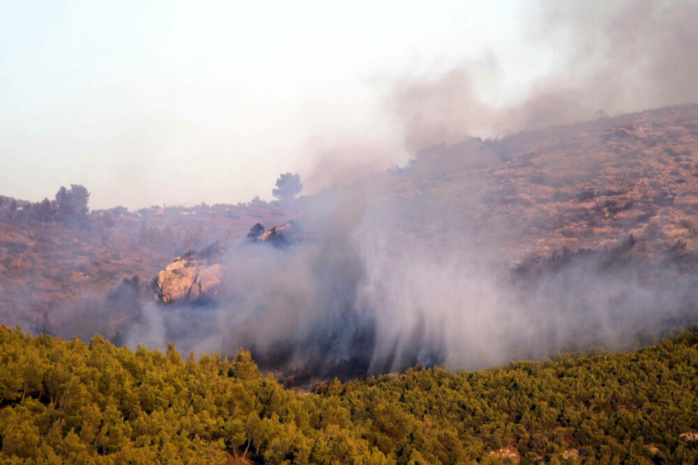 Scene apocaliptice în Grecia. Premierul avertizează că incendiile din această vară ar putea fi „deosebit de periculoase
