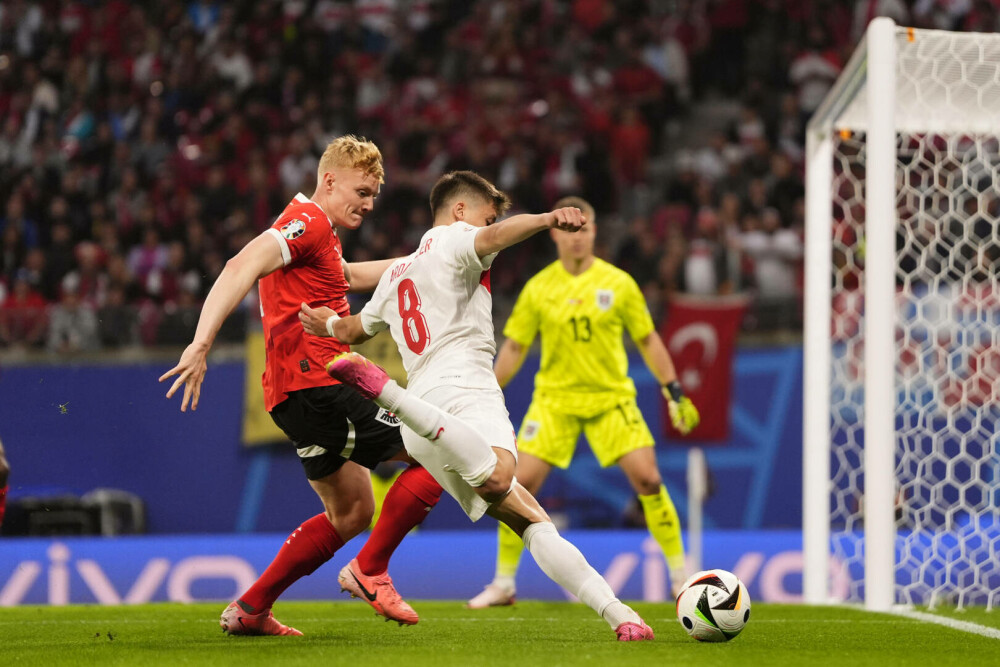 Austria-Turcia 1-2, după un meci încântător între două outsidere. Revelația Turcia înfruntă Olanda în sferturile EURO 2024 - Imaginea 25