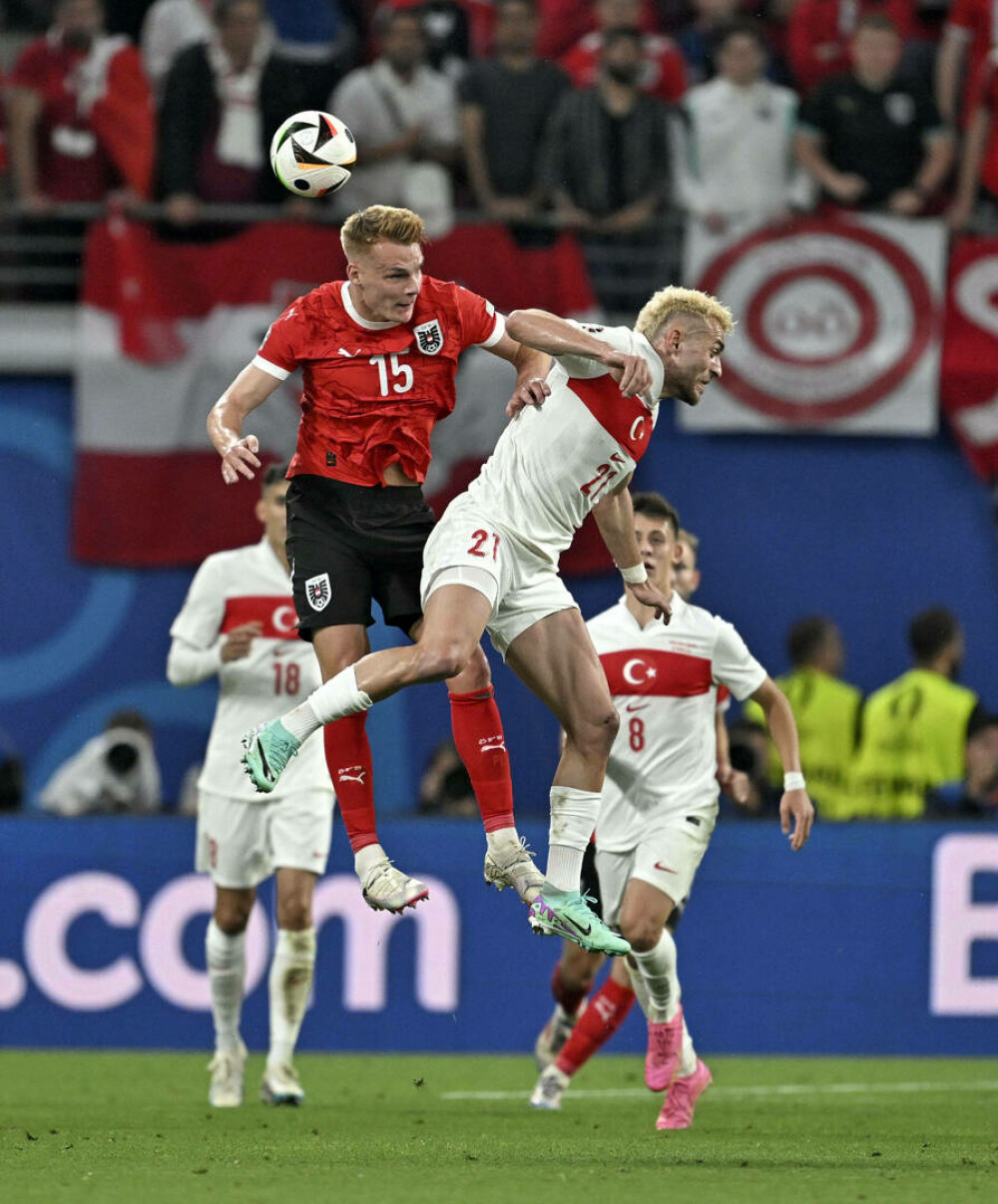 Austria-Turcia 1-2, după un meci încântător între două outsidere. Revelația Turcia înfruntă Olanda în sferturile EURO 2024 - Imaginea 26