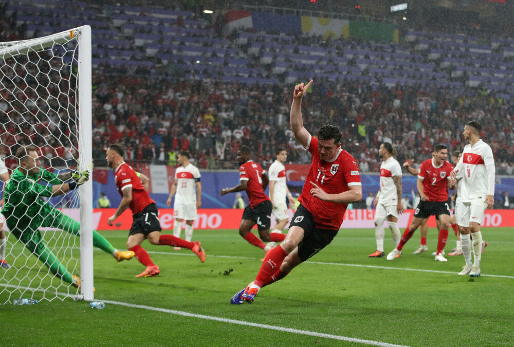 Austria-Turcia 1-2, după un meci încântător între două outsidere. Revelația Turcia înfruntă Olanda în sferturile EURO 2024 - Imaginea 34