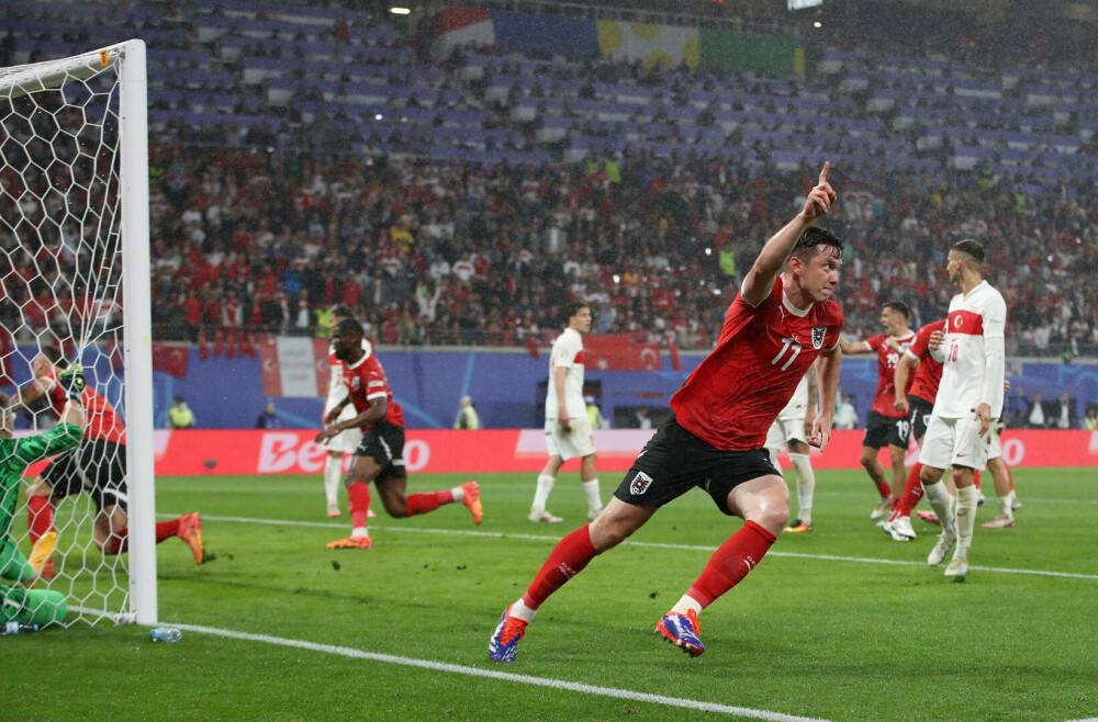 Austria-Turcia 1-2, după un meci încântător între două outsidere. Revelația Turcia înfruntă Olanda în sferturile EURO 2024 - Imaginea 35
