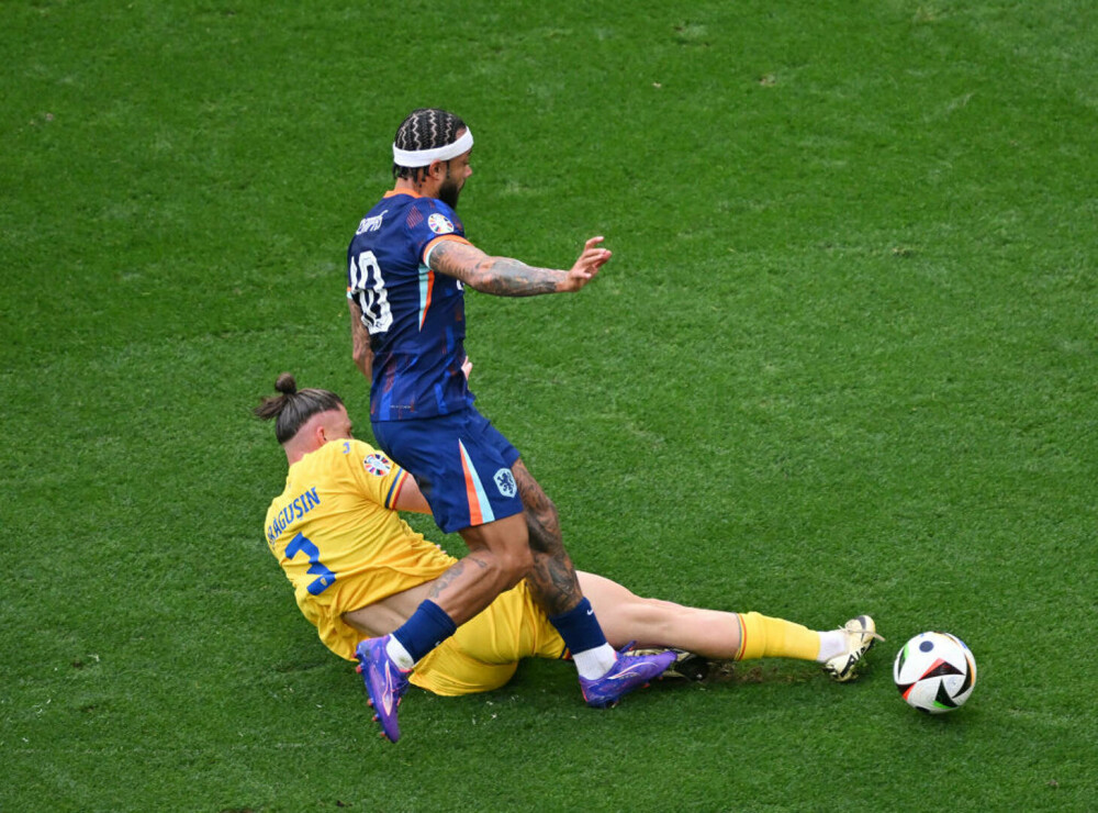 Cum l-au numit englezii pe Radu Drăgușin, după prestația din meciul cu Olanda de la EURO 2024 | GALERIE FOTO - Imaginea 2