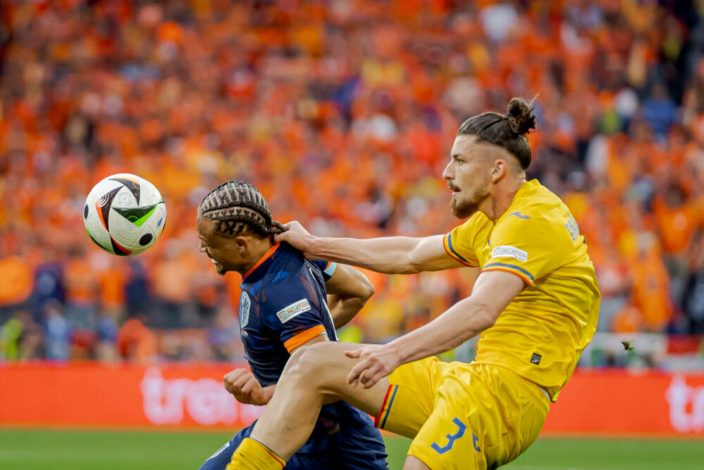 Cum l-au numit englezii pe Radu Drăgușin, după prestația din meciul cu Olanda de la EURO 2024 | GALERIE FOTO - Imaginea 4