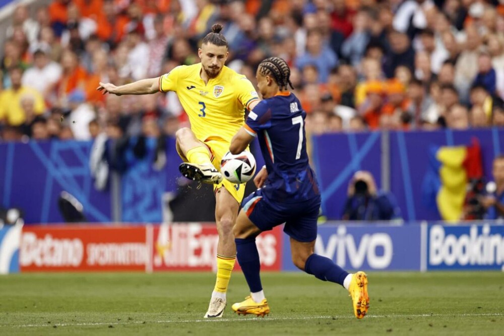 Cum l-au numit englezii pe Radu Drăgușin, după prestația din meciul cu Olanda de la EURO 2024 | GALERIE FOTO - Imaginea 7