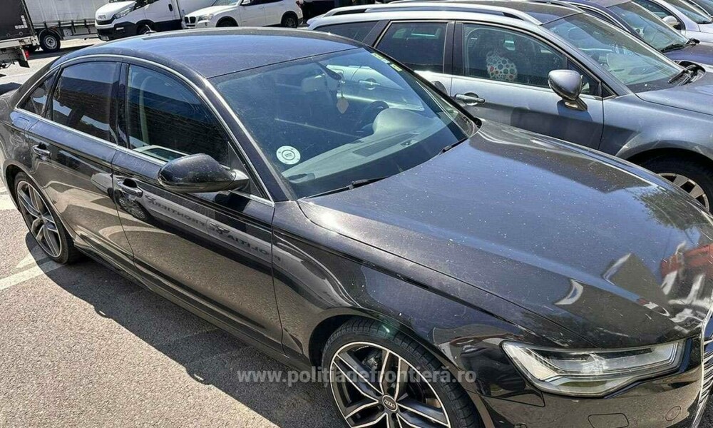 Un român a încercat să iasă din țară cu un Audi A6, dar a rămas fără el. Ce au descoperit polițiștii din Arad - Imaginea 4