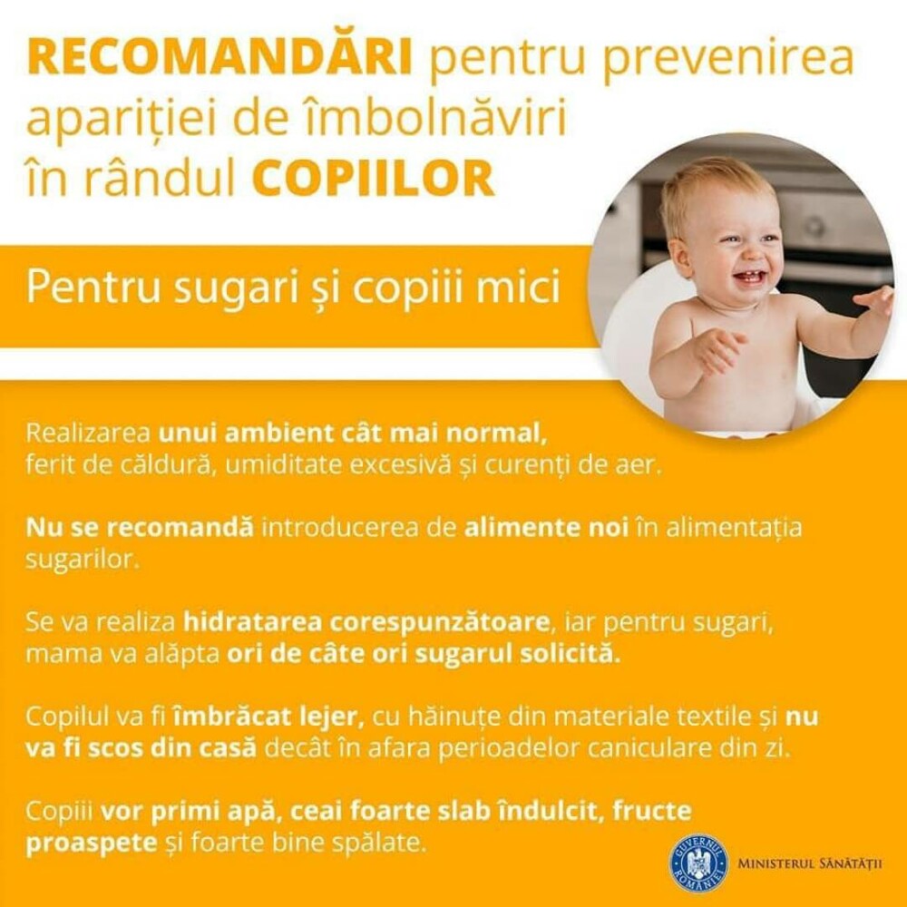 Cum ne ferim de zilele caniculare. Recomandări pentru populaţie de la Ministerul Sănătăţii - Imaginea 6