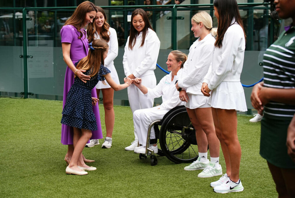 Kate Middleton, o nouă apariție publică. Cum s-a afișat prințesa de Wales la finala masculină de simplu de la Wimbledon - Imaginea 6