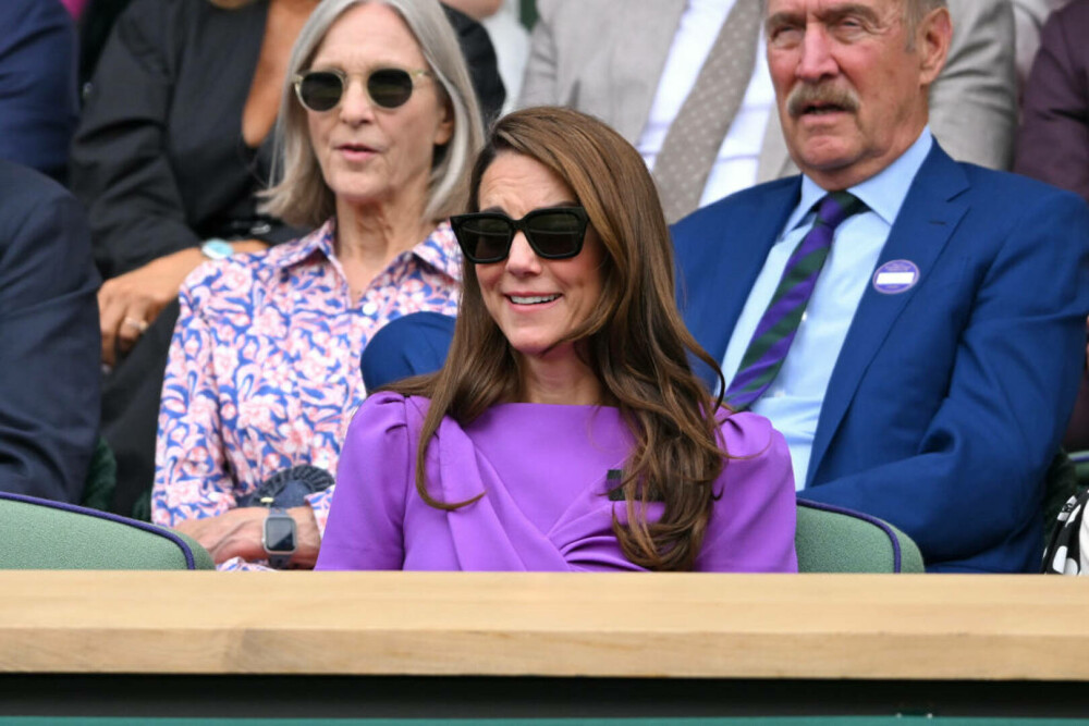 Kate Middleton, o nouă apariție publică. Cum s-a afișat prințesa de Wales la finala masculină de simplu de la Wimbledon - Imaginea 10