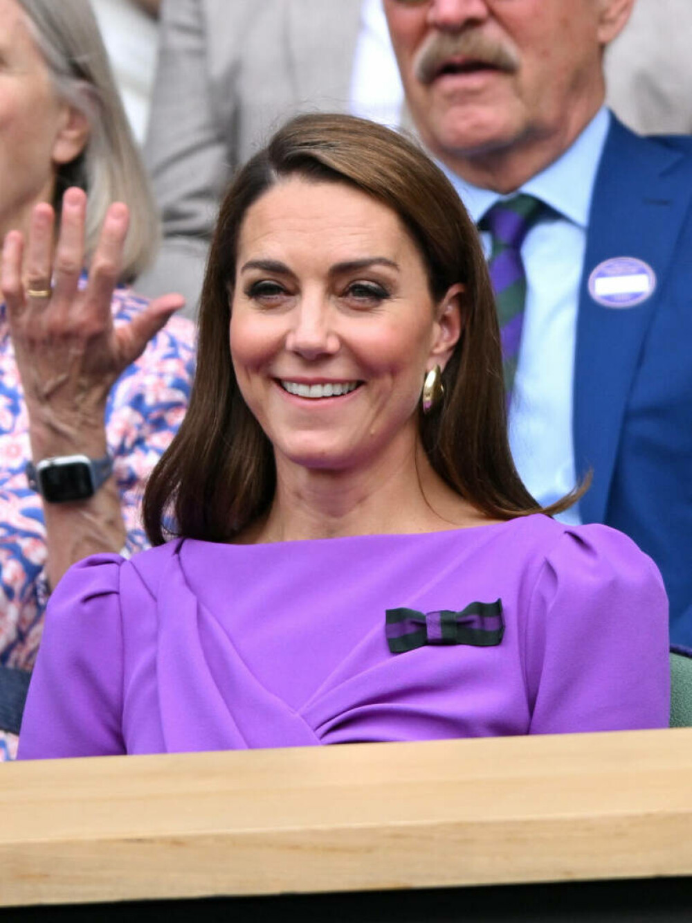 Kate Middleton, o nouă apariție publică. Cum s-a afișat prințesa de Wales la finala masculină de simplu de la Wimbledon - Imaginea 13