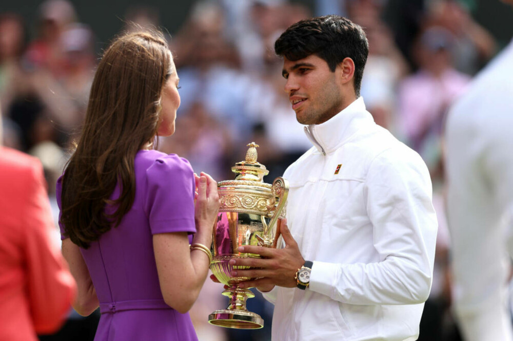 Carlos Alcaraz, campion la Wimbledon. Spaniolul a cucerit turneul al doilea an consecutiv - Imaginea 7