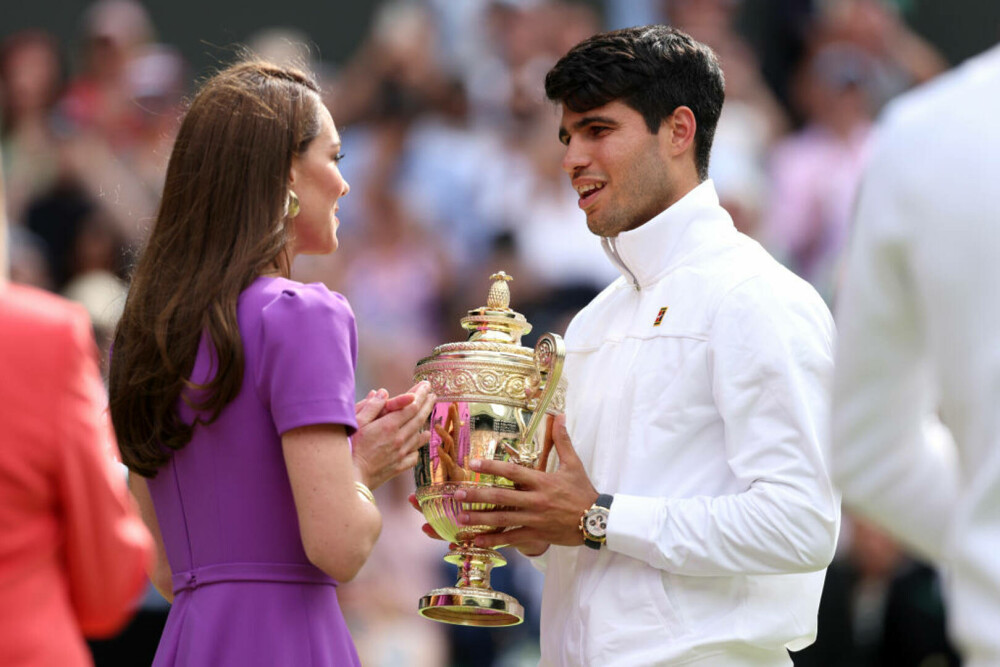 Carlos Alcaraz, campion la Wimbledon. Spaniolul a cucerit turneul al doilea an consecutiv - Imaginea 8