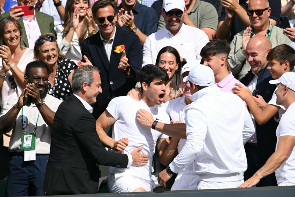 Carlos Alcaraz, campion la Wimbledon. Spaniolul a cucerit turneul al doilea an consecutiv - Imaginea 9