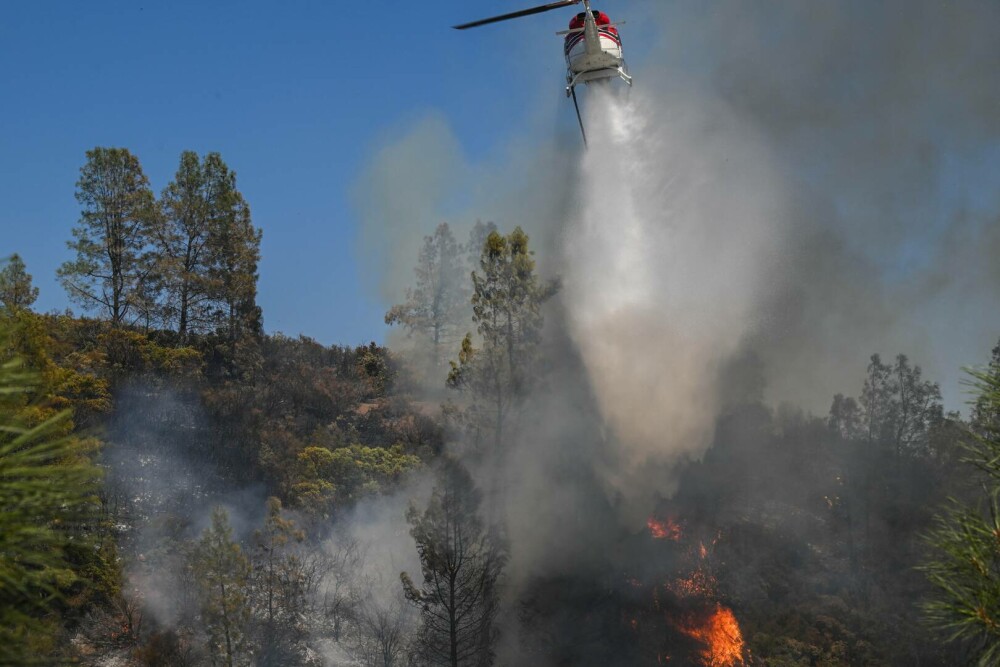 Incendiu masiv de vegetație în California. Cel puțin 3.500 de locuitori au fost evacuați, 20.000 de hectare mistuite. VIDEO - Imaginea 8