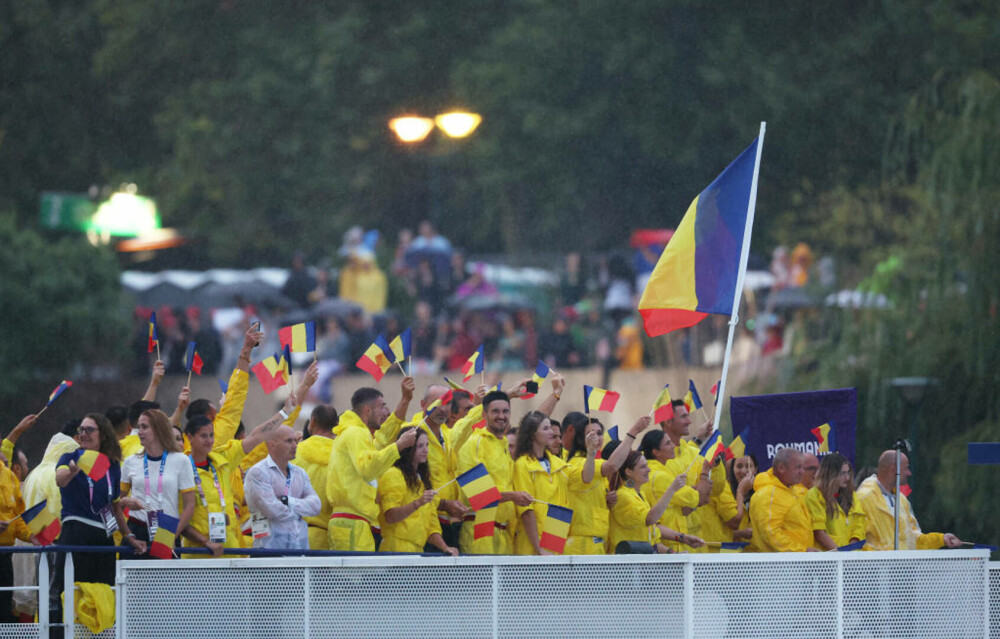 Atmosferă de poveste la ceremonia de deschidere a Jocurilor Olimpice de la Paris. Show total pe Sena | GALERIE FOTO - Imaginea 16