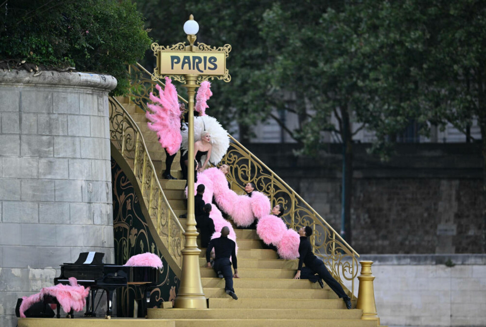 Lady Gaga, apariție amețitoare la spectacolul de deschidere a Jocurilor Olimpice de la Paris. Artista a făcut spectacol FOTO - Imaginea 2