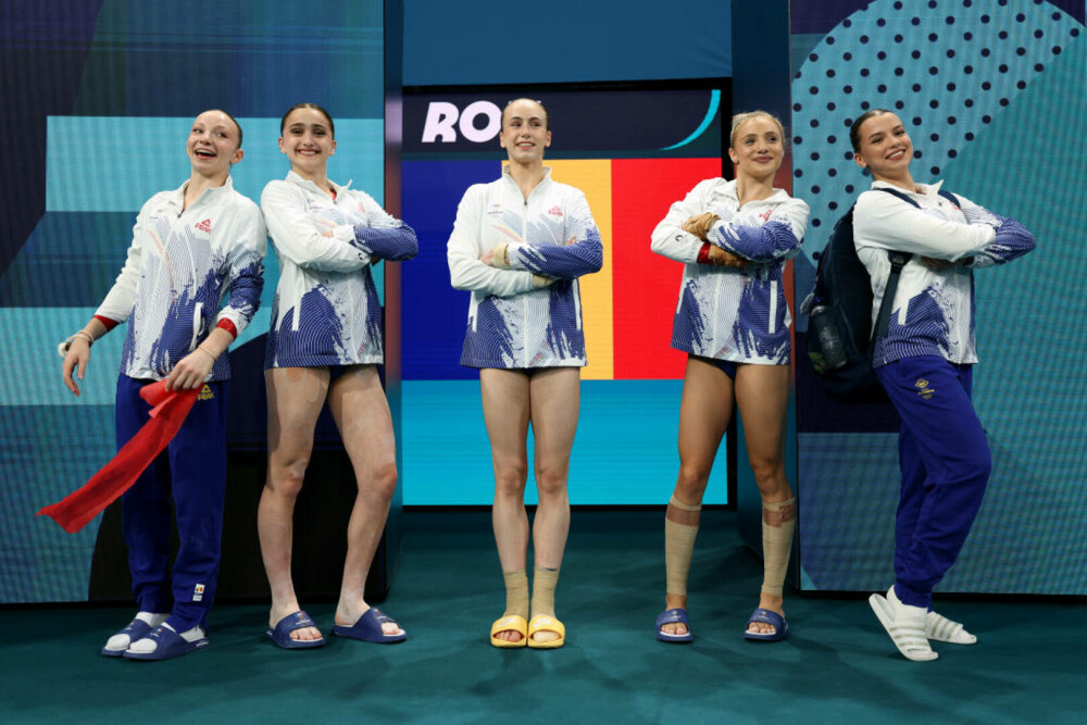 Echipa feminină a României la gimnastică, locul 7 în finala de la Jocurile Olimpice. SUA este campioana olimpică - Imaginea 1