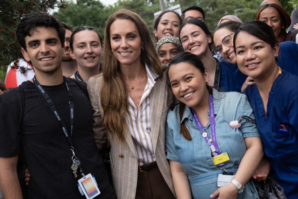 Kate Middleton, prima apariție publică după absența de la Royal Ascot. Ce ținută a purtat. GALERIE FOTO - Imaginea 6