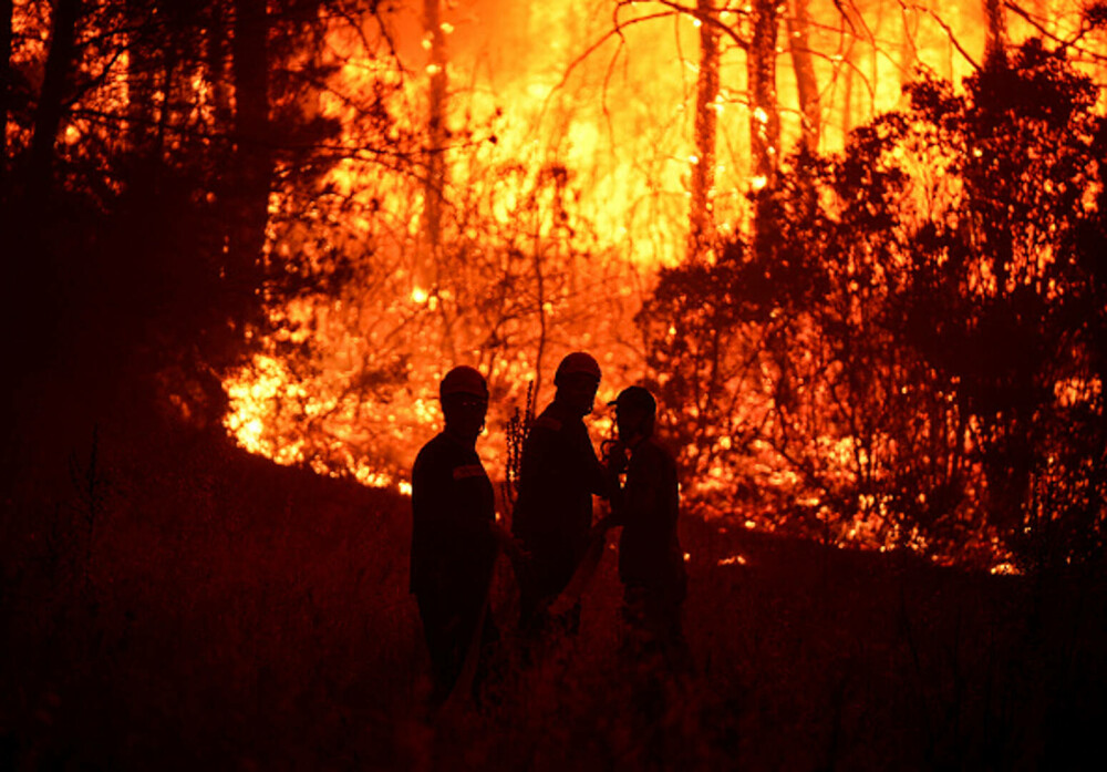 Turcia, împărțită între incendii de vegetaţie și ninsori. „E prima dacă când văd zăpadă în iulie”. GALERIE FOTO - Imaginea 5